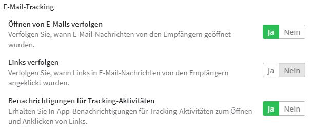 Pipedrive E-Mail Tracking