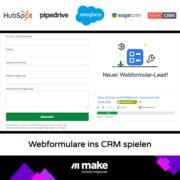 Webformulare ins CRM spielen