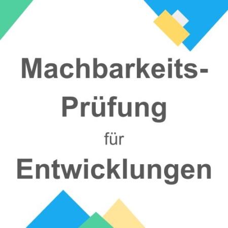 kann man entwickeln, was sie brauchen?